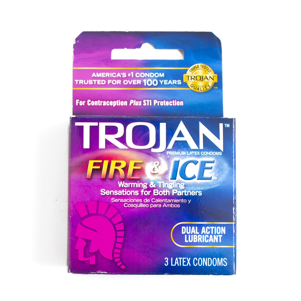 Trojan, Condom, Fire & Ice